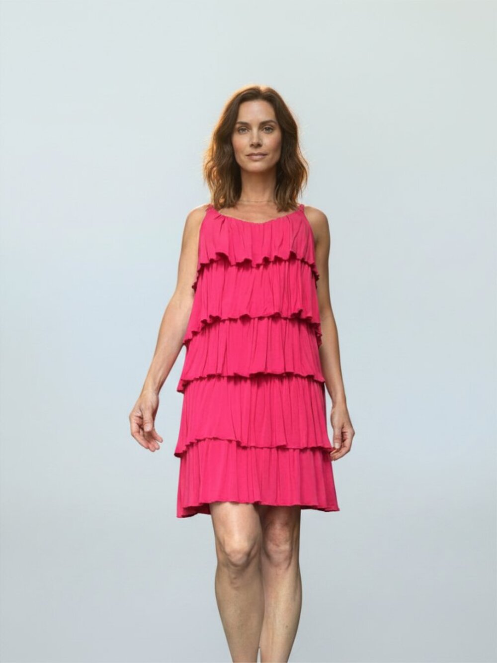 Spense Tiered Ruffle Dress – Size Small – Fun, Flirty & Made to Twirl! 💖